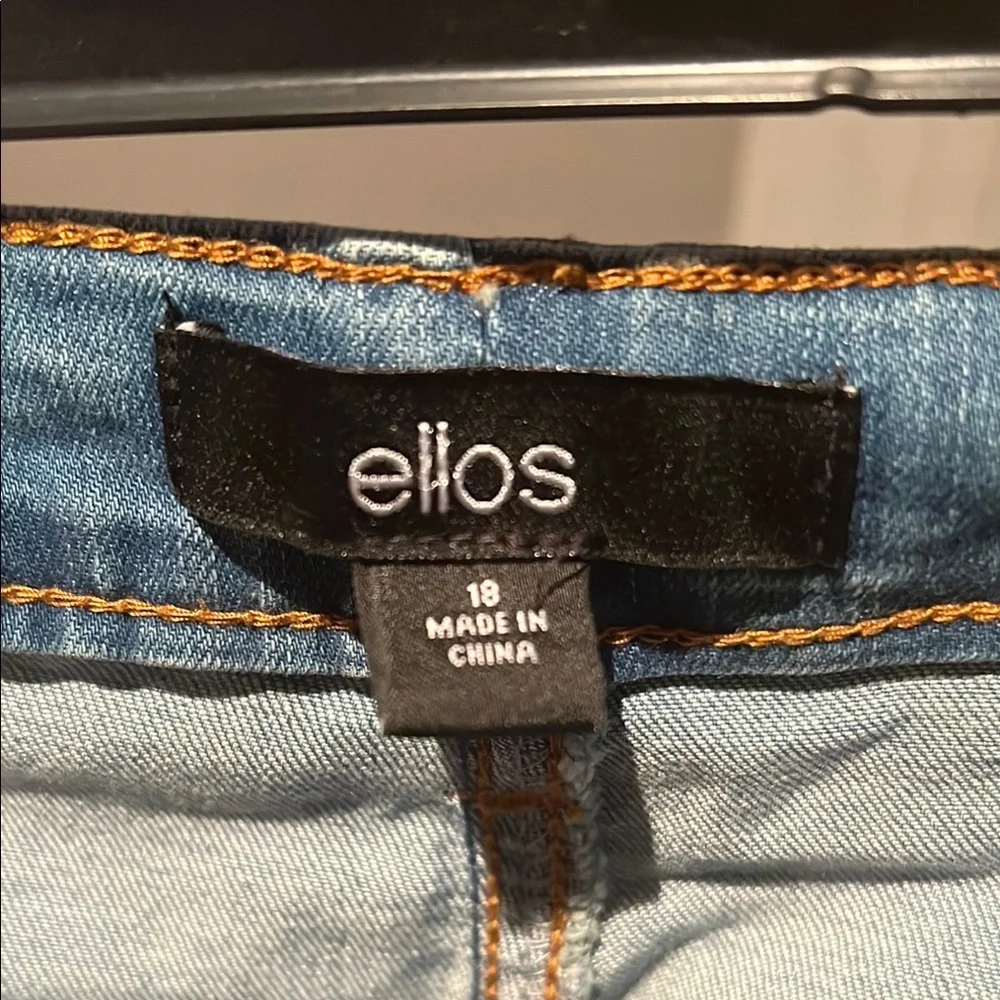 Ellos Woman’s Blue Denim Shorts Size 18